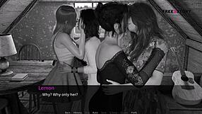 Nurse Cora and Lemon engage in group sex with John in the hospital