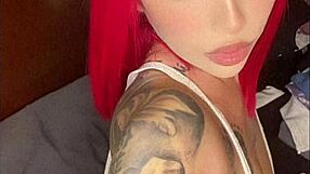 Sexually stimulated young lady, Diamond Shayy self-gratifies herself to orgasm