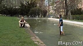 Gay men having sex