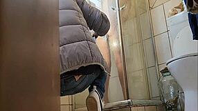 New stepmom has been cleaning her damn bathroom so she absolutely hates steamy shower sessions so I just wanted to surprise her by only having her or her favorite glass dildo join me