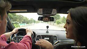 Busty Nicole Sage CAN'T WAIT to SUCK it with the BOYFRIEND.