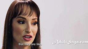 Milf Pornstar Masturbates During Casting Interview with Big Tits