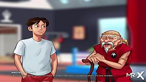 Summertimesaga - My Friend Devours Mature Pussy In Wild Scene E2 32