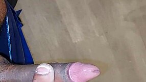 Masturbation and Cum Ejaculation on Hotel Floor