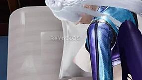 league of legends evelynn cosplay 😍