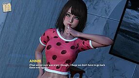 what's unfolding in eternum 47, this intriguing anime game adventure?