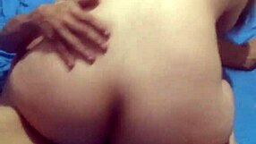 The Wife Sits Hard On Her Husband's Friend's Big Black Cock