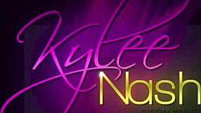 Slimthick blonde with big tits masturbates in pantyhose before fucking