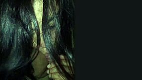 Brunette Performs Intense Blowjob In Tahiti, Ending With Cumshot.