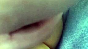 mature woman enjoying a relaxing moment with a vegetable