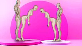 Twins Fucking Girls in Wild Animated Hentai Action with Intense Scenes