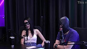 Look at these two teens stripping in sheer red lingerie?