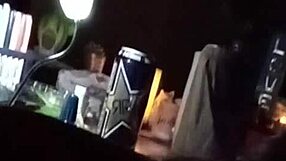 Amateur couple delivers intense deepthroat action in raw homemade clip