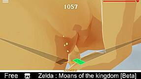 The erotic visual novel game featuring Zelda sounding like sensual cries