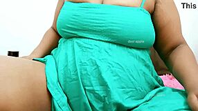 Asian big tits milf tempts with sexy curves