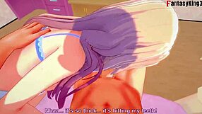 i enjoy honami ichinose in this fantasy anime scene from you-zitsu