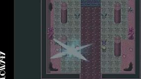 Tina, the swordswoman, battles in scarlet prison hentai game.