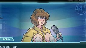 Star Channel 34 Part 89 features sexy anime babes with huge tits playing games