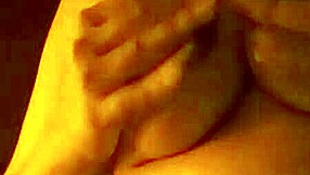 Horny slut cant take it she masturbates and cums