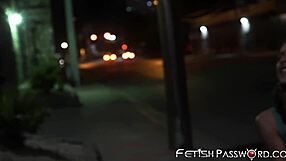 Any Olsen Banged Raw Young seductress Anya Olsen is bound and taken from behind in a daring public encounter