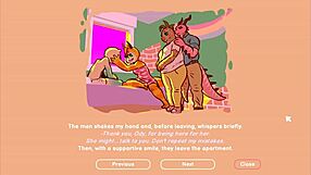 Odymos LGBT hentai game ep 7 explores consent in sexy gameplay