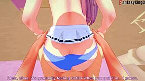 i enjoy honami ichinose in this fantasy anime scene from you-zitsu