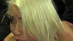 Blonde Sub Takes Cock In Gaping Ass! Bound And Submissive!