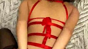 Latina teen BENT OVER in sexy lingerie, DOGGYSTYLE fucking