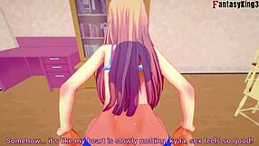 i enjoy honami ichinose in this fantasy anime scene from you-zitsu