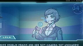 Star Channel 34 Part 89 features sexy anime babes with huge tits playing games