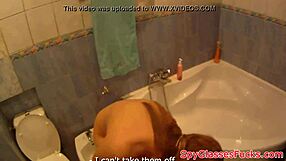 European sweetie POV fucked in the bathroom!