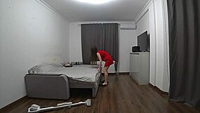why is the cuckold watching his wife get fucked behind the mirror?