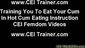 While Femdom’s delicious slaves get their own share of cream to enjoy 