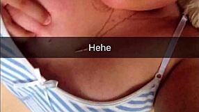 Sexy blonde teen with big tits contrasts her small frame enticingly. Entices with every curve.