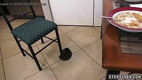 Teen Masturbates Feet Sucking Stepbro's Banana