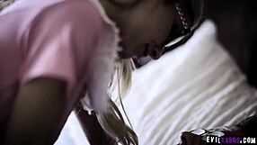 i visited my boyfriend's house with petite teen piper perri and things got wild with classmates