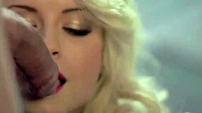 यो, ब्लोंड को ब्लोजॉब लव देने का वाइल्ड तरीका मिला!