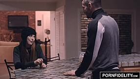 Redhead penny pax titfucks and swallows in pornfidelity scene