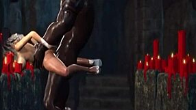 Big Cock Pounds Big Tits in 3D Anime Hentai Porn Cartoon!