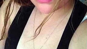 Sexy blonde teen with big tits contrasts her small frame enticingly. Entices with every curve.