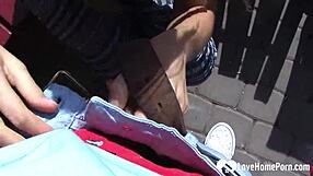 How does this cutie suck so well at the playground?