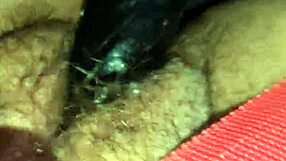 Wife Rides and Bounces on Big Dick Dildo in Homemade Masturbation Scene