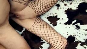 Watch This Married Couple's Stocking-Filled Wedding Night!