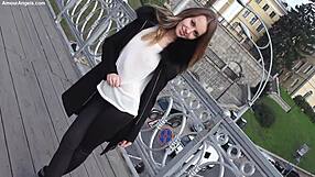 Malvina Strips and Rips Clothes in Shop!