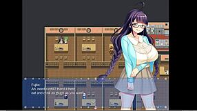 President Yukino Faces Intense Blowjob, Fingering, and Creampie in Hentai Game Part 1