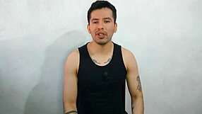 young guy sucks huge cock of best friend's uncle