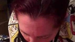 Side chick engages in sucking and fucking with chubby partner