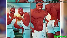 Gay anime cartoon cartoon sexy big black cock, Tight asshole cartoon