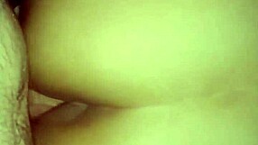 Giving Intense Treatment to Wife in Doggystyle, Bent Over with Ass Close-Up