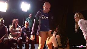 Model Carla Mai Boldly Seduces Big Cock For Public Fucking At Casting